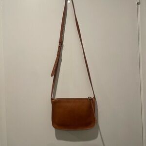 Saddle Brown Leather Crossbody Bag | Madewell